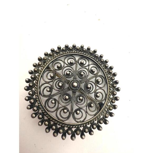 Jewelry - olesølje  Solje Norweigian Silver Brooch Norway by Finn Jensen